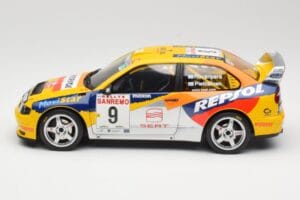 SEAT Cordoba WRC Evo 2 #9 H. Rovanpera / R. Pietilainen Rally San Remo 1999 Otto 1:18 OT483 Hars — afbeelding 3 van 6