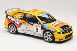 SEAT Cordoba WRC Evo 2 #9 H. Rovanpera / R. Pietilainen Rally San Remo 1999 Otto 1:18 OT483 Hars — afbeelding 4 van 6