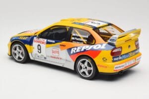 SEAT Cordoba WRC Evo 2 #9 H. Rovanpera / R. Pietilainen Rally San Remo 1999 Otto 1:18 OT483 Hars — afbeelding 5 van 6