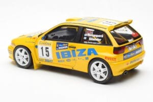 SEAT Ibiza Kit Car Evo 2 #15 H. Rovanpera / R. Pietilanen Rally Monte Carlo 1998 Otto 1:18 OT445 Hars — afbeelding 5 van 6
