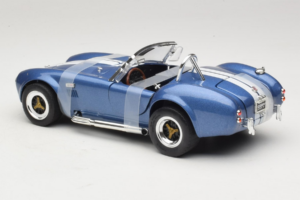 Shelby Cobra 427 S/C Blauw Witte Streep Road Signature 1:18 92058-P2 Metaal — afbeelding 5 van 6