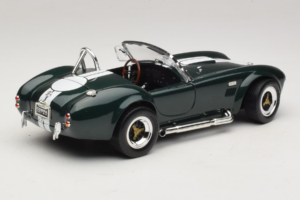 Shelby Cobra 427 S/C Donkergroen Witte Strepen Road Signature 1:18 92058-P1 Metaal — afbeelding 3 van 8