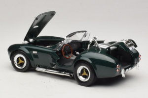 Shelby Cobra 427 S/C Donkergroen Witte Strepen Road Signature 1:18 92058-P1 Metaal — afbeelding 5 van 8