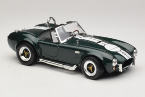 Shelby Cobra 427 S/C Donkergroen Witte Strepen Road Signature 1:18 92058-P1 Metaal — afbeelding 6 van 8