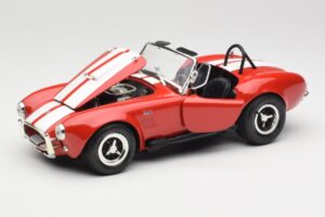 Shelby Cobra 427 S/C Guardsman Red ERTL 1:18 7369 Metaal — afbeelding 2 van 8