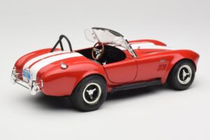 Shelby Cobra 427 S/C Guardsman Red ERTL 1:18 7369 Metaal — afbeelding 3 van 8