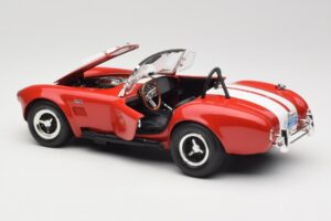 Shelby Cobra 427 S/C Guardsman Red ERTL 1:18 7369 Metaal — afbeelding 5 van 8