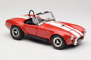 Shelby Cobra 427 S/C Guardsman Red ERTL 1:18 7369 Metaal — afbeelding 6 van 8