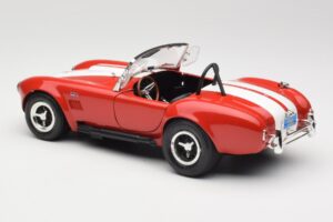 Shelby Cobra 427 S/C Guardsman Red ERTL 1:18 7369 Metaal — afbeelding 7 van 8