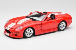 Shelby Series 1 Cabriolet Rood Bburago 1:18 3353 Metaal
