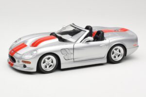 Shelby Series 1 Zilver Bburago 1:18 3323 Metaal