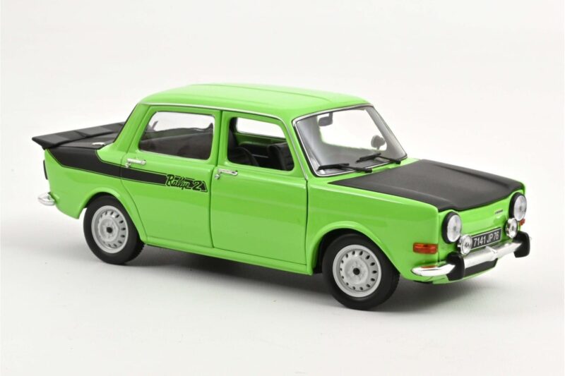 Simca 1000 Rally 2 Racing Groen Norev 1:18 185715 Metaal