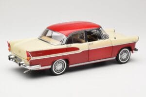 Simca Chambord Rood & Ivoor Norev 1:18 185721 Metaal — afbeelding 3 van 8