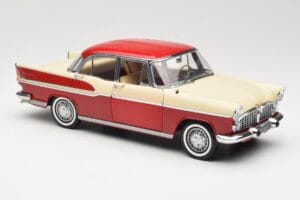 Simca Chambord Rood & Ivoor Norev 1:18 185721 Metaal — afbeelding 6 van 8