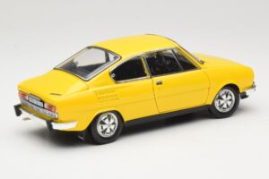 Skoda 110R Coupe Geel Abrex 1:18 118ABS-707GK Metaal — afbeelding 3 van 8