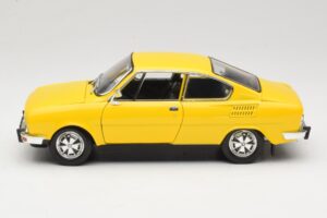 Skoda 110R Coupe Geel Abrex 1:18 118ABS-707GK Metaal — afbeelding 4 van 8