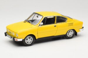 Skoda 110R Coupe Geel Abrex 1:18 118ABS-707GK Metaal