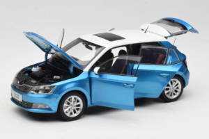 Skoda Fabia Mk3 Blauw OEM 1:18 ZSF000004BLA Metaal — afbeelding 2 van 8