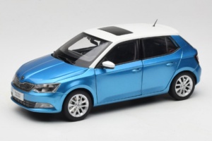 Skoda Fabia Mk3 Blauw OEM 1:18 ZSF000004BLA Metaal