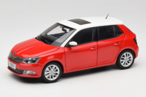 Skoda Fabia Mk3 Rood OEM 1:18 ZSF00004ROT Metaal