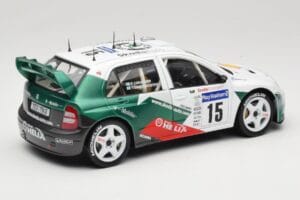 Skoda Fabia WRC #15 T. Gardemeister / P. Lukander WRC 1999 Solido 1:18 90457 Metaal — afbeelding 3 van 8