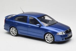 Skoda Octavia RS 1Z Race Blue Metallic Otto 1:18 OT478 Hars — afbeelding 4 van 6