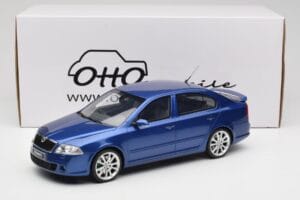 Skoda Octavia RS 1Z Race Blue Metallic Otto 1:18 OT478 Hars — afbeelding 6 van 6