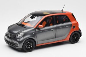Smart Forfour W453 Lava Oranje Grafiet Grijs Norev 1:18 B66960298 Metaal
