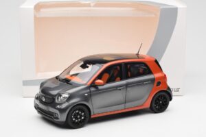 Smart Forfour W453 Lava Oranje Grafiet Grijs Norev 1:18 B66960298 Metaal — afbeelding 8 van 8