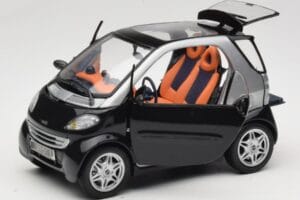 Smart Fortwo Zwart Kyosho 1:18 0004830V000C08Q00 Metaal — afbeelding 2 van 8