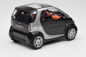 Smart Fortwo Zwart Kyosho 1:18 0004830V000C08Q00 Metaal — afbeelding 3 van 8