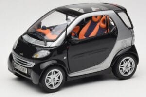 Smart Fortwo Zwart Kyosho 1:18 0004830V000C08Q00 Metaal