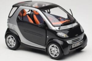Smart Fortwo Zwart Kyosho 1:18 0004830V000C08Q00 Metaal — afbeelding 6 van 8