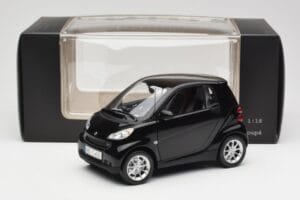 Smart Fortwo Coupé W451 Deep Zwart Minichamps 1:18 Q0022563V001C02Q00 Metaal — afbeelding 8 van 8