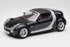 Smart Roadster Donkerblauw Bburago 1:18 34917 Metaal