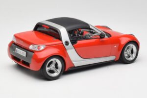 Smart Roadster Rood Bburago 1:18 34099 Metaal — afbeelding 3 van 8
