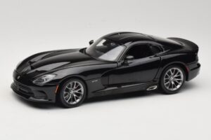 SRT Viper GTS Zwart Maisto 1:18 31128 Metaal