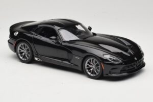 SRT Viper GTS Zwart Maisto 1:18 31128 Metaal — afbeelding 6 van 8