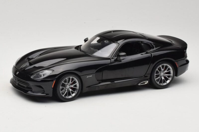 SRT Viper GTS Zwart Maisto 1:18 31128 Metaal