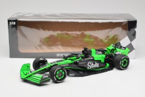 Stake F1 Team Kick Sauber C44 #77 V. Bottas Emilia Romagna GP 2024 Minichamps 1:18 117240177 Metaal — afbeelding 7 van 7
