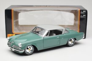Studebaker Starliner Seafoam Groen & Shasta Wit Maisto 1:18 31651 Metaal — afbeelding 8 van 8