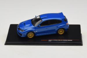 Subaru Impreza WRX STI GR Custom Version Blauw IXO 1:43 CLC553N Metaal