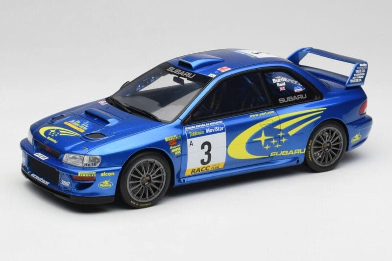 Subaru Impreza S6 WRC #3 R. Burns / R. Reid Rally Catalunya 2000 Otto 1:18 OT472 Hars