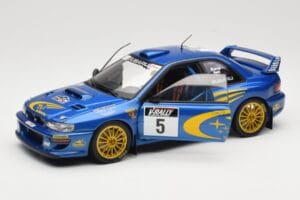 Subaru Impreza WRC #5 R. Burns / R. Reid Rally de France 1999 AUTOart 1:18 89993 Metaal — afbeelding 2 van 8