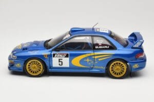 Subaru Impreza WRC #5 R. Burns / R. Reid Rally de France 1999 AUTOart 1:18 89993 Metaal — afbeelding 4 van 8