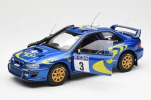 Subaru Impreza WRC #3 C. McRae / N. Grist Safari Rally Winner 1997 AUTOart 1:18 89792 Metaal — afbeelding 2 van 8