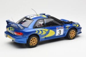 Subaru Impreza WRC #3 C. McRae / N. Grist Safari Rally Winner 1997 AUTOart 1:18 89792 Metaal — afbeelding 3 van 8