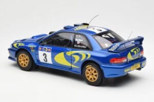 Subaru Impreza WRC #3 C. McRae / N. Grist Safari Rally Winner 1997 AUTOart 1:18 89792 Metaal — afbeelding 7 van 8