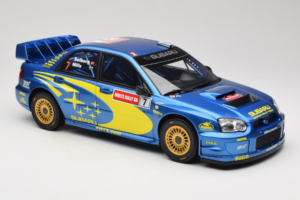 Subaru Impreza WRC S9 #7 P. Solberg / P. Mills Rally Great Britain 2003 Otto 1:12 G092 Hars — afbeelding 4 van 6