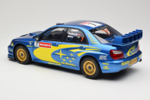 Subaru Impreza WRC S9 #7 P. Solberg / P. Mills Rally Great Britain 2003 Otto 1:12 G092 Hars — afbeelding 5 van 6